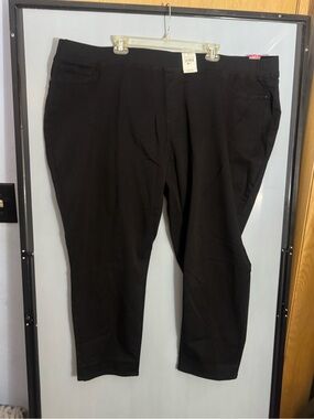 Ashley Stewart Black Stretch Jeggings
